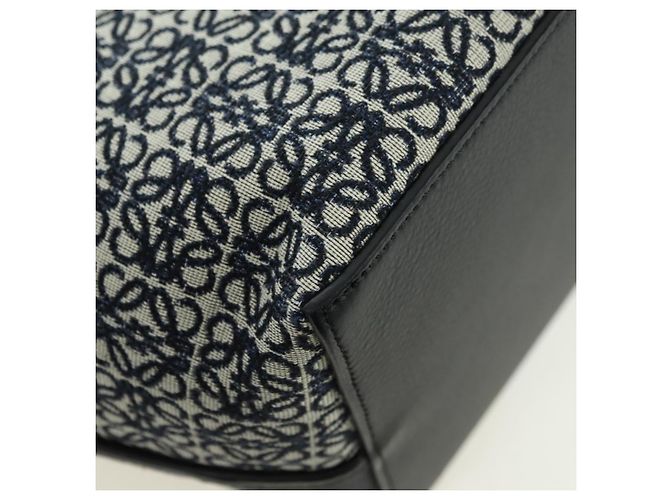LOEWE - Borsa Howl e Sophie del Castello Errante Ghibli in Tela Auth 167253SM Nero - vista 15