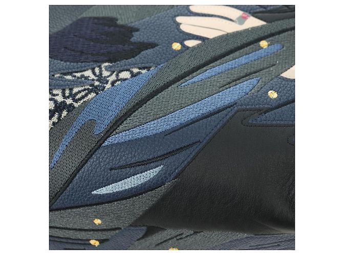 LOEWE - Borsa Howl e Sophie del Castello Errante Ghibli in Tela Auth 167253SM Nero - vista 19