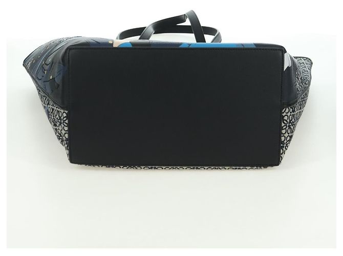 LOEWE - Borsa Howl e Sophie del Castello Errante Ghibli in Tela Auth 167253SM Nero - vista 5
