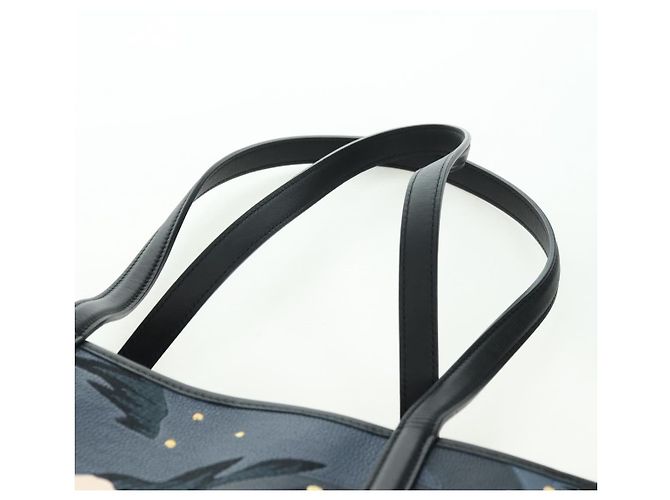 LOEWE - Borsa Howl e Sophie del Castello Errante Ghibli in Tela Auth 167253SM Nero - vista 8