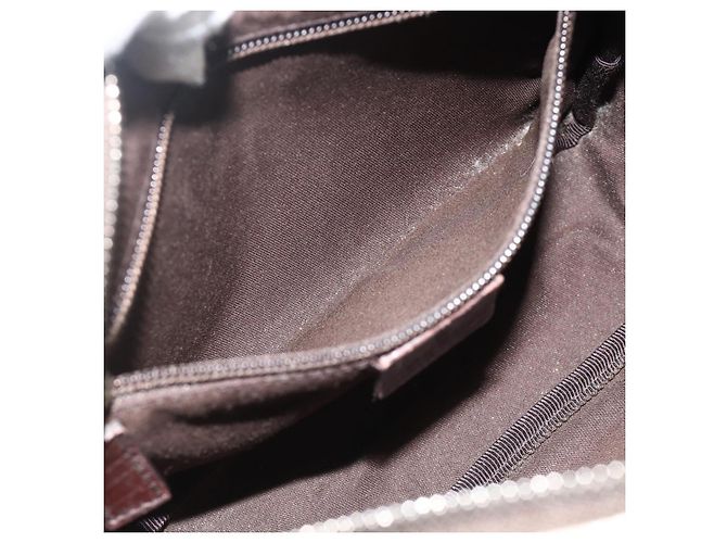 Borsa a Spalla GG Supreme in PVC Beige Argento di GUCCI 114291 Auth ep14204 - vista 11