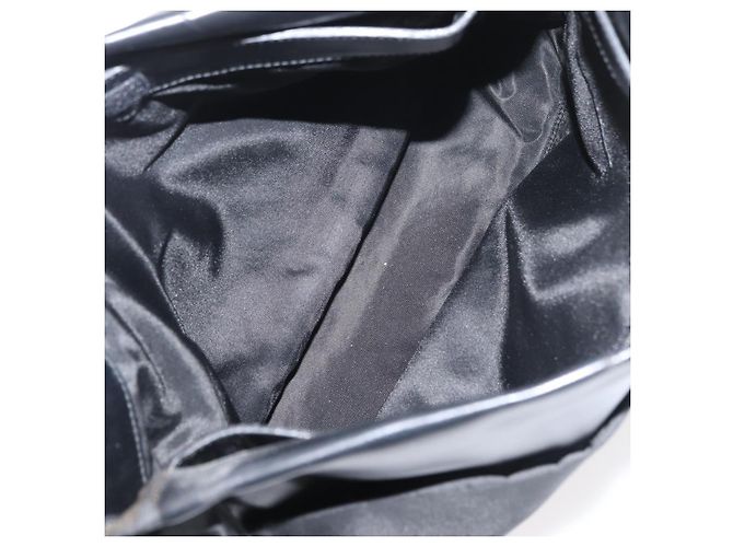 Borsa a Spalla PRADA Nylon Nera Argento Autentica 176642 Nero - vista 11