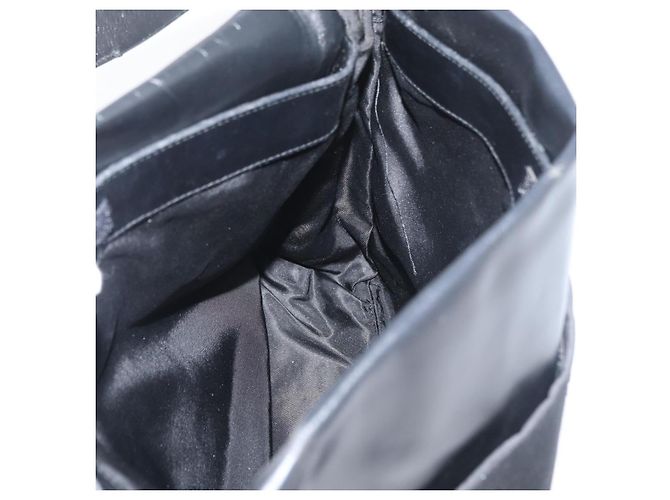 Borsa a Spalla PRADA Nylon Nera Argento Autentica 176642 Nero - vista 18