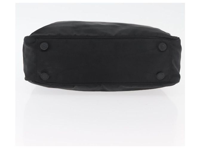 Borsa a Spalla PRADA Nylon Nera Argento Autentica 176642 Nero - vista 5