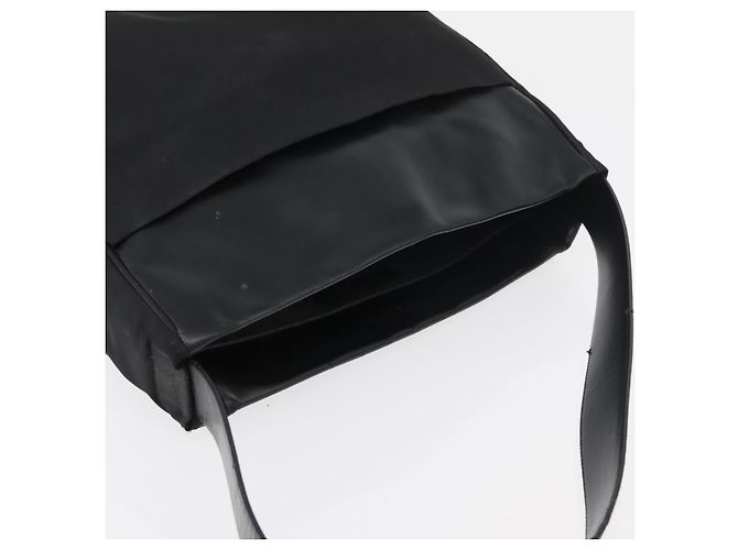 Borsa a Spalla PRADA Nylon Nera Argento Autentica 176642 Nero - vista 6