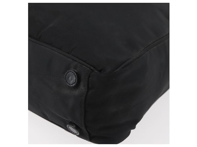 Borsa a Spalla PRADA Nylon Nera Argento Autentica 176642 Nero - vista 9