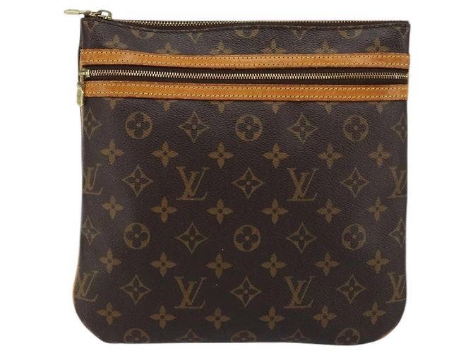 LOUIS VUITTON Pochette Bosphore Monogram Borsa a Spalla M40044 LV Auth 176820 Monogramma - vista 13