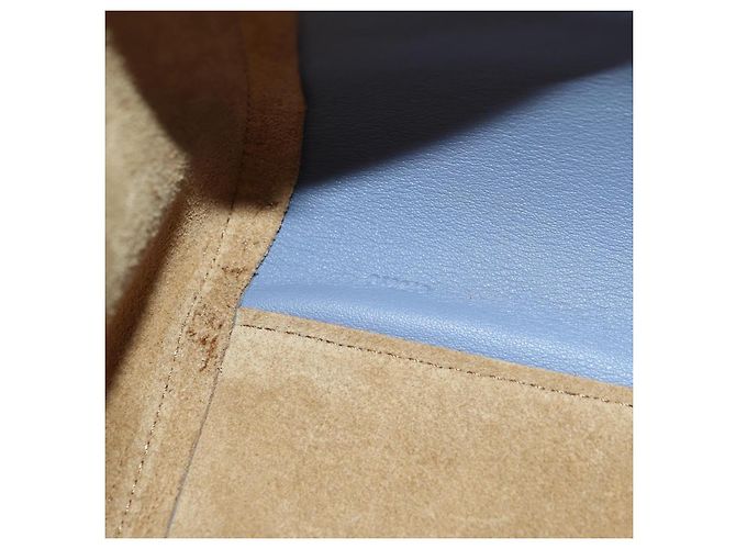 LOEWE ~ Ghibli Borsa Hammock Nuggets Markl 2way Azzurro Chiaro Auth 167241SM Blu chiaro - vista 11