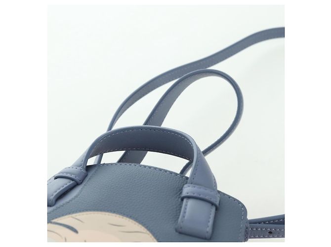 LOEWE ~ Ghibli Borsa Hammock Nuggets Markl 2way Azzurro Chiaro Auth 167241SM Blu chiaro - vista 14