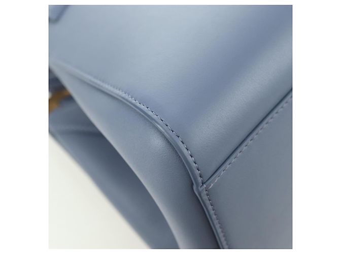 LOEWE ~ Ghibli Borsa Hammock Nuggets Markl 2way Azzurro Chiaro Auth 167241SM Blu chiaro - vista 17