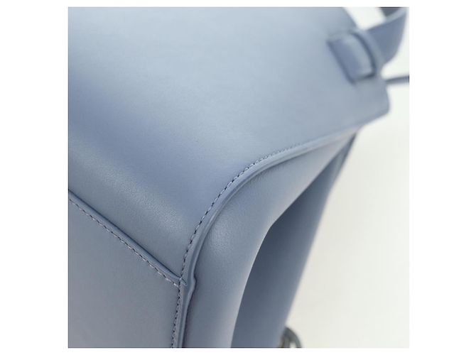 LOEWE ~ Ghibli Borsa Hammock Nuggets Markl 2way Azzurro Chiaro Auth 167241SM Blu chiaro - vista 18