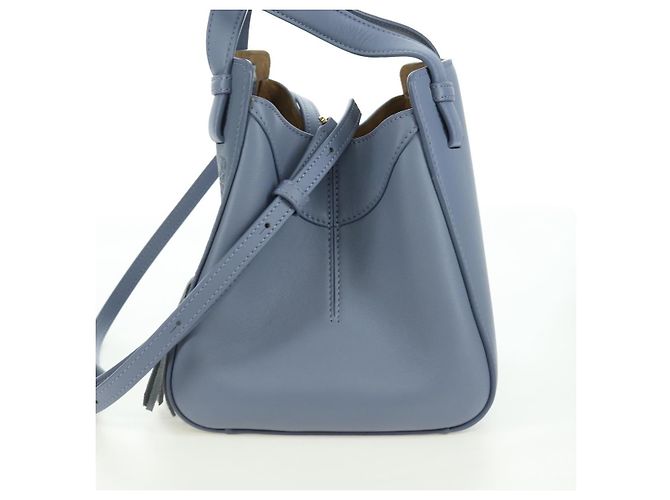 LOEWE ~ Ghibli Borsa Hammock Nuggets Markl 2way Azzurro Chiaro Auth 167241SM Blu chiaro - vista 3