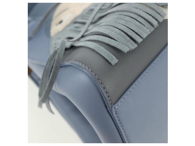 LOEWE ~ Ghibli Borsa Hammock Nuggets Markl 2way Azzurro Chiaro Auth 167241SM Blu chiaro - vista 9