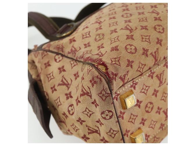 LOUIS VUITTON Monogram Mini Josephine PM Borsa a Mano Rossa M92216 LV Auth bs34631 Rosso - vista 15
