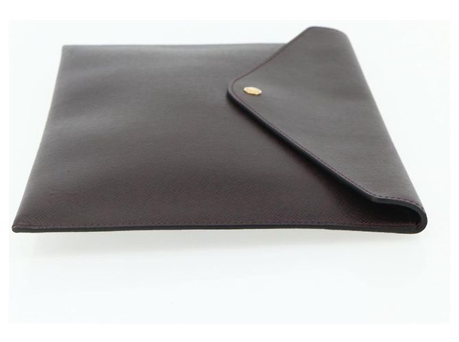 LOUIS VUITTON Taiga Document Case Acajou M99087 LV Auth bs34620 Braun - Ansicht 4