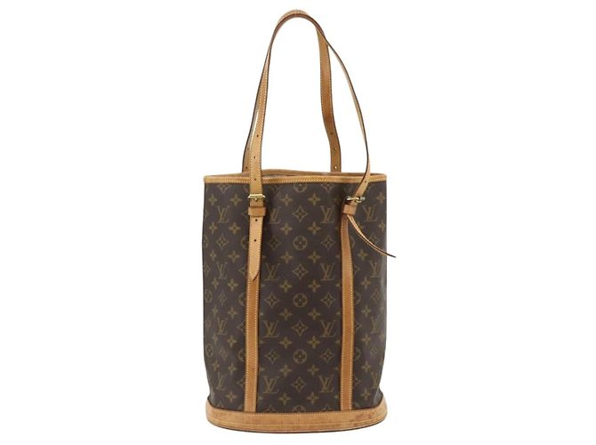 LOUIS VUITTON Borsa a Spalla Monogram Bucket GM M42236 LV Auth bs34611 Monogramma - vista 13