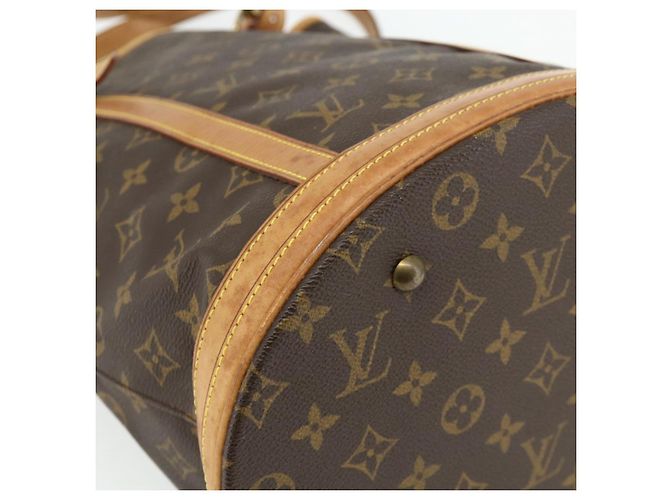 LOUIS VUITTON Borsa a Spalla Monogram Bucket GM M42236 LV Auth bs34611 Monogramma - vista 15
