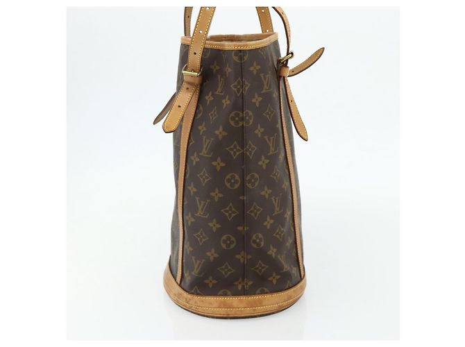 LOUIS VUITTON Borsa a Spalla Monogram Bucket GM M42236 LV Auth bs34611 Monogramma - vista 4