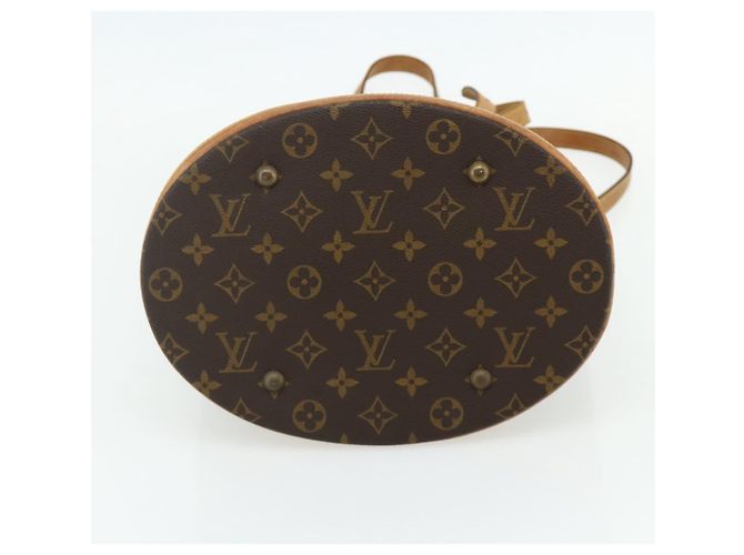 LOUIS VUITTON Borsa a Spalla Monogram Bucket GM M42236 LV Auth bs34611 Monogramma - vista 5