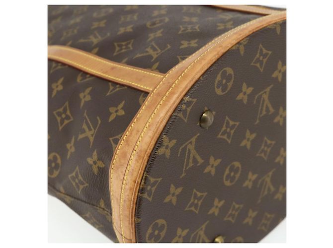 LOUIS VUITTON Borsa a Spalla Monogram Bucket GM M42236 LV Auth bs34611 Monogramma - vista 9