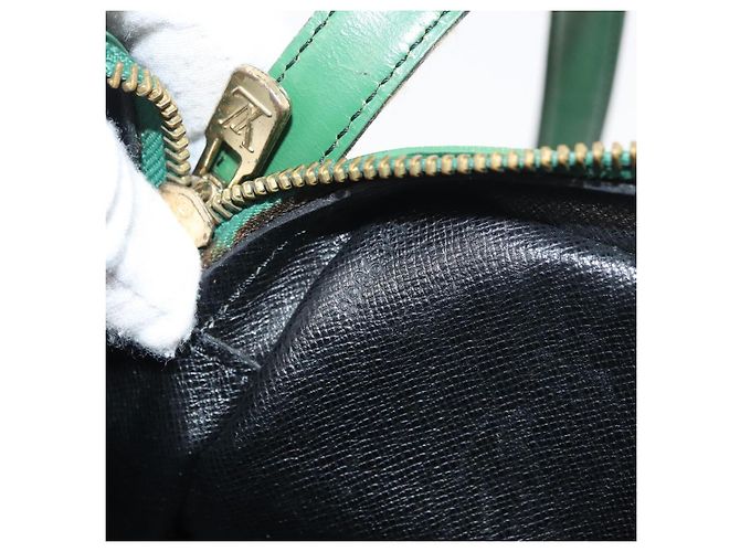 LOUIS VUITTON Bolso de Hombro Epi Jeune Fille MM Verde M52154 LV Auth ep14448 - vista 12