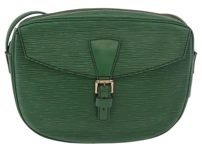 LOUIS VUITTON Bolso de Hombro Epi Jeune Fille MM Verde M52154 LV Auth ep14448 - vista 13