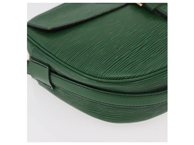 LOUIS VUITTON Bolso de Hombro Epi Jeune Fille MM Verde M52154 LV Auth ep14448 - vista 14