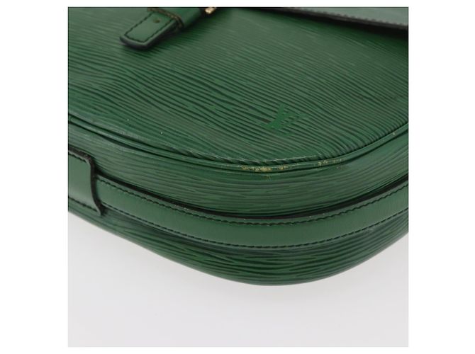 LOUIS VUITTON Bolso de Hombro Epi Jeune Fille MM Verde M52154 LV Auth ep14448 - vista 15