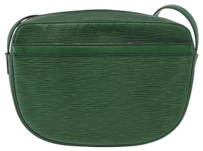 LOUIS VUITTON Bolso de Hombro Epi Jeune Fille MM Verde M52154 LV Auth ep14448 - vista 2