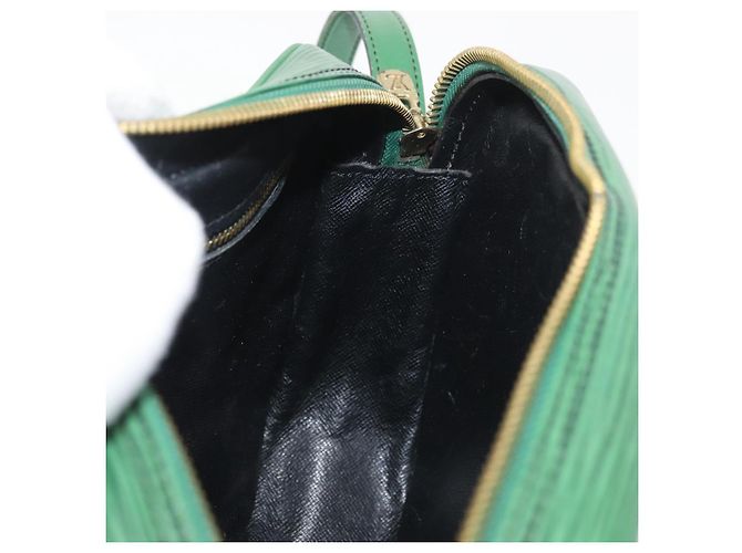 LOUIS VUITTON Bolso de Hombro Epi Jeune Fille MM Verde M52154 LV Auth ep14448 - vista 20