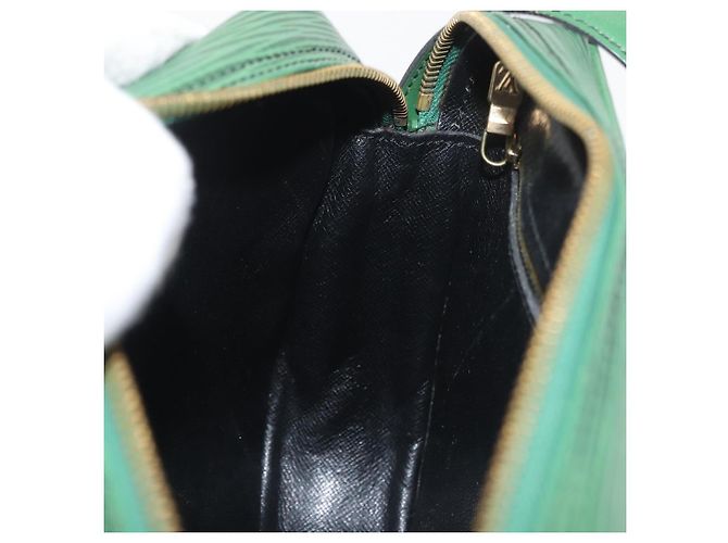 LOUIS VUITTON Bolso de Hombro Epi Jeune Fille MM Verde M52154 LV Auth ep14448 - vista 21