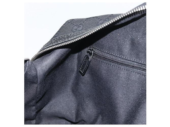 Bolsa de mão GG Canvas Gucci Preto Prata 113009 Auth 176335 - vista 20