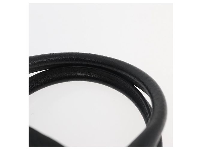 Bolsa de mão GG Canvas Gucci Preto Prata 113009 Auth 176335 - vista 8
