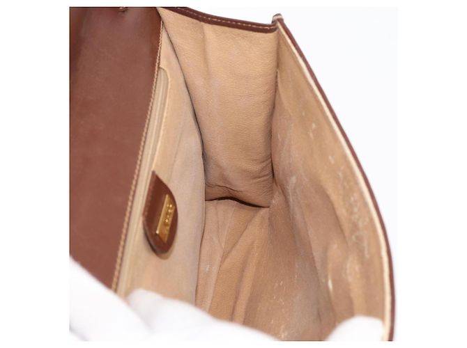 Gucci Borsa a Spalla GG Supreme PVC Marrone Oro 004 49 0195 Auth ep14421 D'oro - vista 19