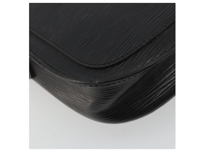 LOUIS VUITTON Borsa a Spalla Epi Saint Cloud PM Nera M52212 LV Auth 176728 Nero - vista 17