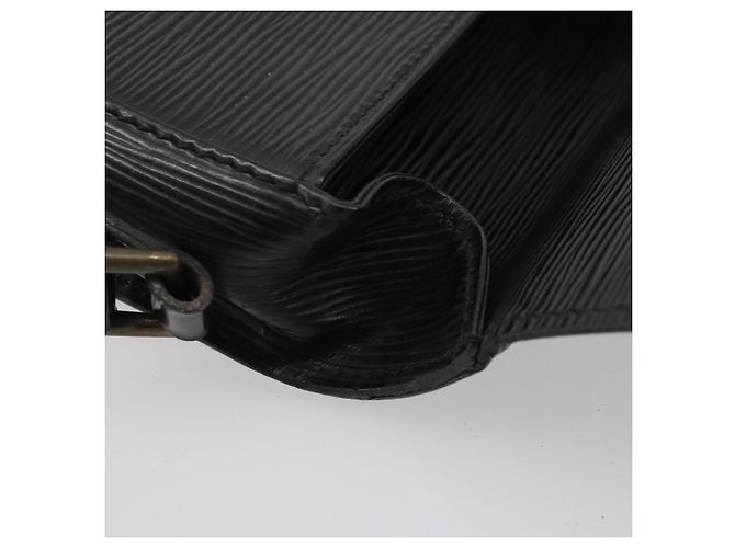 LOUIS VUITTON Borsa a Spalla Epi Saint Cloud PM Nera M52212 LV Auth 176728 Nero - vista 20