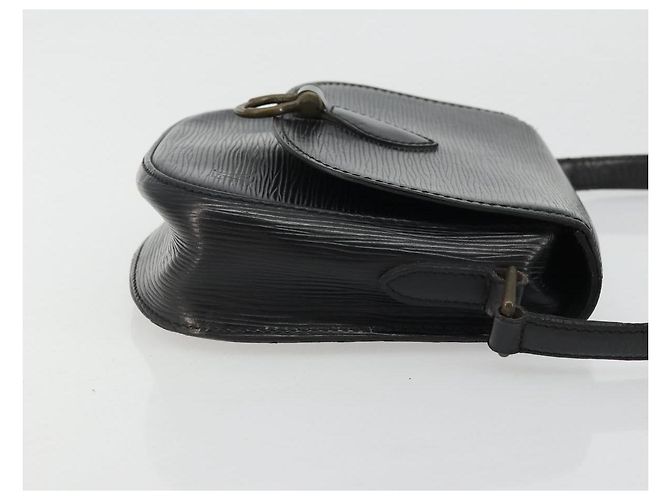 LOUIS VUITTON Borsa a Spalla Epi Saint Cloud PM Nera M52212 LV Auth 176728 Nero - vista 3