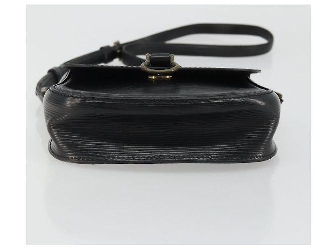 LOUIS VUITTON Borsa a Spalla Epi Saint Cloud PM Nera M52212 LV Auth 176728 Nero - vista 5