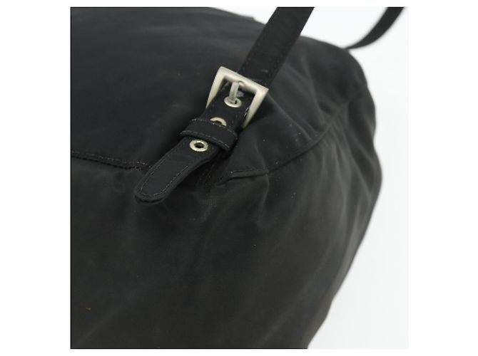 PRADA Backpack Nylon Black Silver Auth bs34471 Silvery - view 18