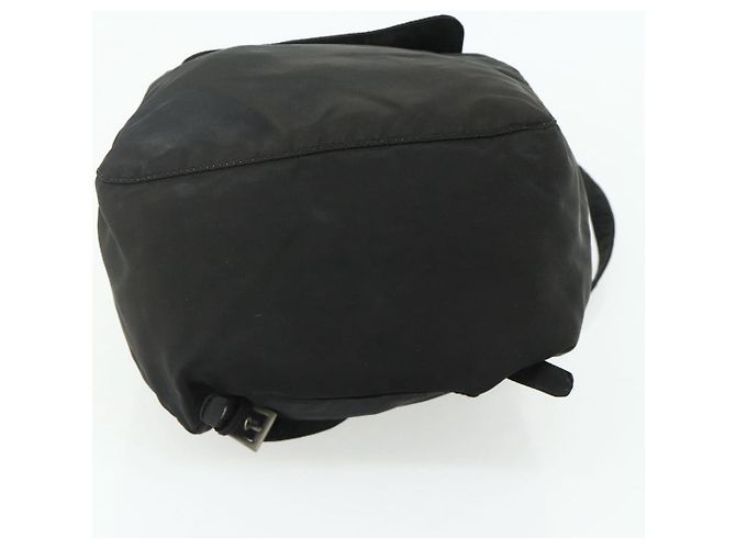 PRADA Backpack Nylon Black Silver Auth bs34471 Silvery - view 5
