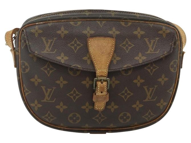 LOUIS VUITTON Borsa a Spalla Monogram Jeune Fille MM M51226 LV Auth ep14067 Monogramma - vista 13