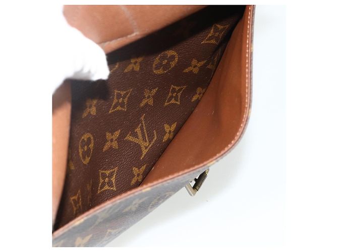 LOUIS VUITTON Borsa a Spalla Monogram Jeune Fille MM M51226 LV Auth ep14067 Monogramma - vista 23