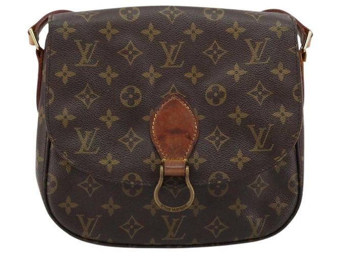 LOUIS VUITTON Borsa a Spalla Monogram Saint Cloud GM M51242 LV Auth BA12220 Monogramma - vista 13
