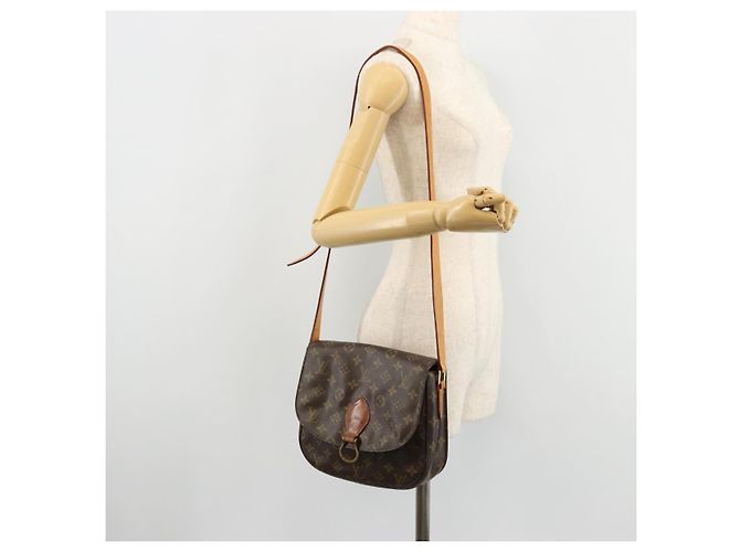 LOUIS VUITTON Borsa a Spalla Monogram Saint Cloud GM M51242 LV Auth BA12220 Monogramma - vista 26