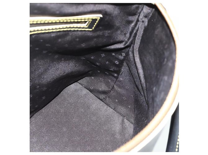 LOUIS VUITTON Borsa a Mano Suhari Lockit PM in Pelle Nera M91888 LV Auth ka4094A Nero - vista 21