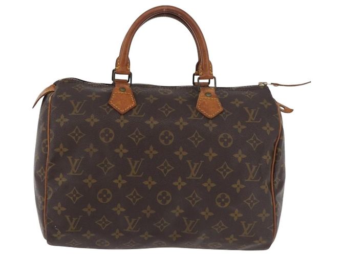 LOUIS VUITTON Borsa a Mano Monogram Speedy 30 M41526 LV Auth 177123 Monogramma - vista 13