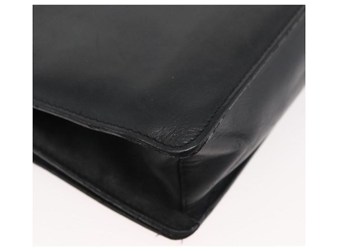 Borsa a Spalla in Pelle Nera e Argento VERSACE Auth bs34660 Nero - vista 17
