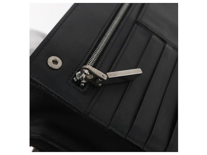 Borsa a Spalla in Pelle Nera e Argento VERSACE Auth bs34660 Nero - vista 25