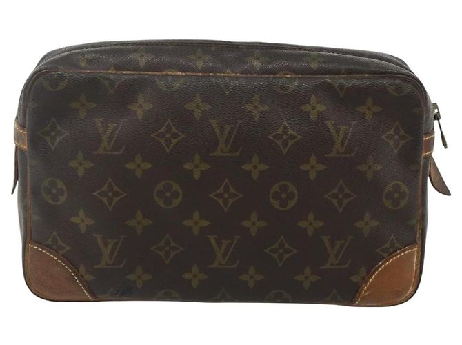 LOUIS VUITTON Pochette Compiegne 28 M51845 LV Auth 175116 Monogramma - vista 2