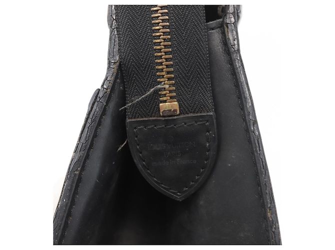 LOUIS VUITTON Borsa a Mano Epi Riviera Nera M48182 LV Auth 175672 Nero - vista 18